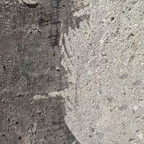 Concrete preparation before and after